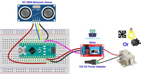 Arduino Nano Ultrasonic Sensor Relay Arduino Nano Tutorial