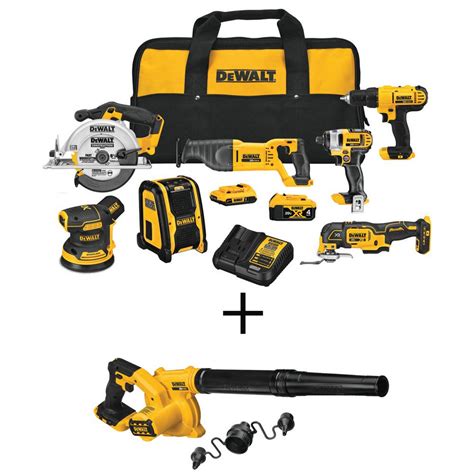 DEWALT Volt MAX Lithium Ion Cordless Combo Kit Tool With Volt MAX Lithium Ion Cordless