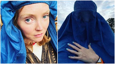 Lily Cole Apologises After Posting Photos Wearing An Afghan Burqa On