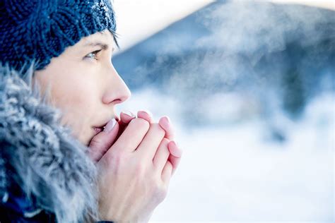 Cold Hands Winter Weather Or Raynauds Phenomenon Or Disease