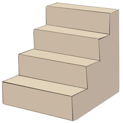 How To Draw Stairs Easy Drawing Art How To Draw Stairs Drawings