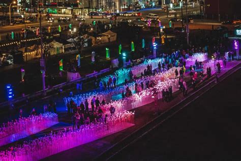 Glow Winter Light Festival Downtown Calgary Ab To Do Canada
