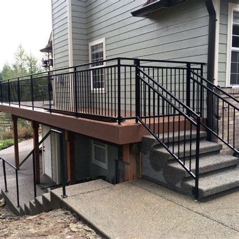 46 Metal Deck Railing Ideas For Your Porch Deck Or Patio