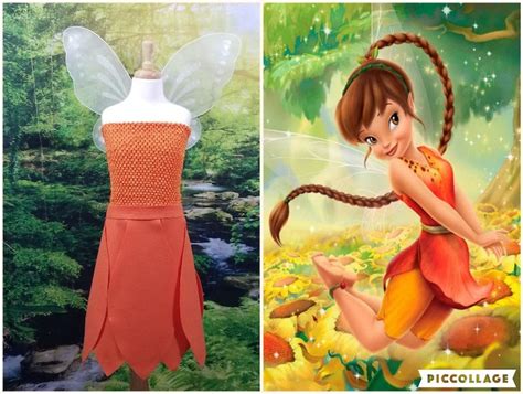 Set Of 5 Disney Fairies Group Costumes Tinker Bell Etsy