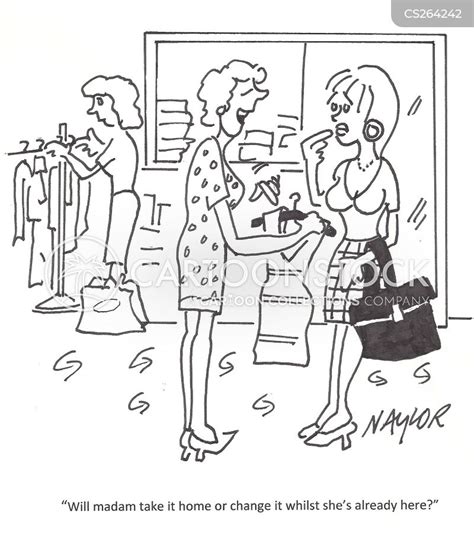Fashion Store Cartoons And Comics Funny Pictures From Cartoonstock