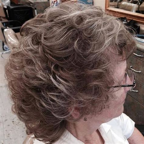 The general assumption is curly hair is difficult to manage. 50 Amazing Haircuts for Older Women Over 60 in 2020-2021 ...