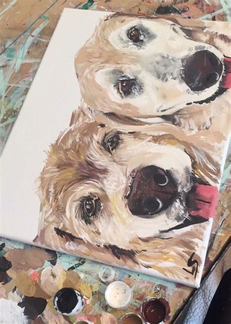 Custom Acrylic Pet Portraits Starting At 50 On Facebook Page