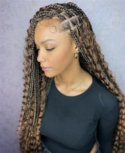 11 Beautiful Bohemian Box Braids Styles For Black Women Stylistmajor Com