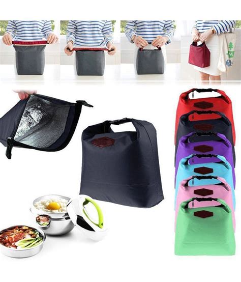 On the street of 3rd avenue north and. Guru Pink Fabric Lunch Box: Buy Online at Best Price in ...