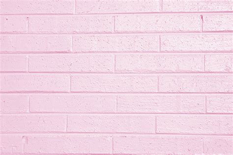 Download Light Pink Brick Wall Wallpaper