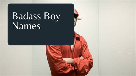 30 Badass Boy Names That Will Make Your Kid Stand Out