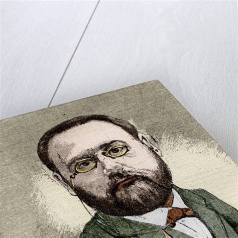 Caricature Of Emile Zola Posters And Prints By Andre Gill