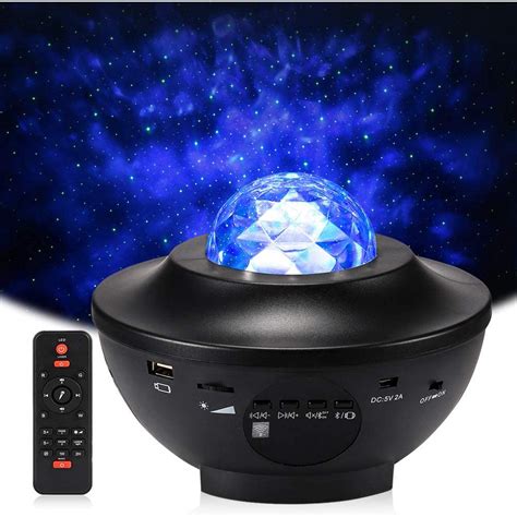 Epicgadget Laser Star Projector Ocean Wave Night Light Projection With