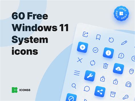 Windows 11 Icons Freebie By Icons8 On Dribbble