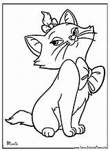 Marie Aristocats Coloring Cat Disney Google Aristochats Les Yard Christmas Colouring Popular Template Coloringhome sketch template