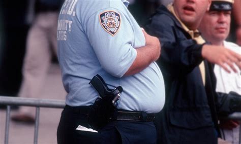 nypd cops so overweight they re forced to contribute to cost of gym daily mail online