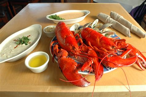 Oh for the days of impromptu dinner parties! The "Mariner" Lobster Dinner for Two!