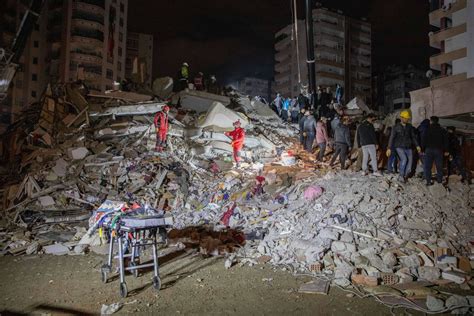 Death Toll In Turkish Syrian Earthquake Passes 16000