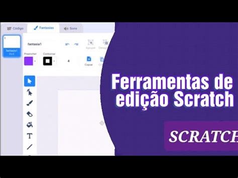 Scratch edição de personagens e cenários como funciona as funções de edição Scratch YouTube