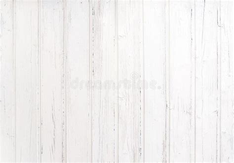 Old Weathered Wooden Plank Painted In White Color Stock Photo Image