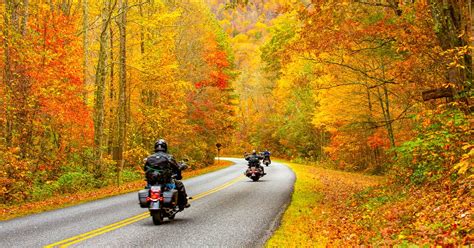 Massachusetts Motorcyclists Tips For Riding Safely On Fall Foliage Trips