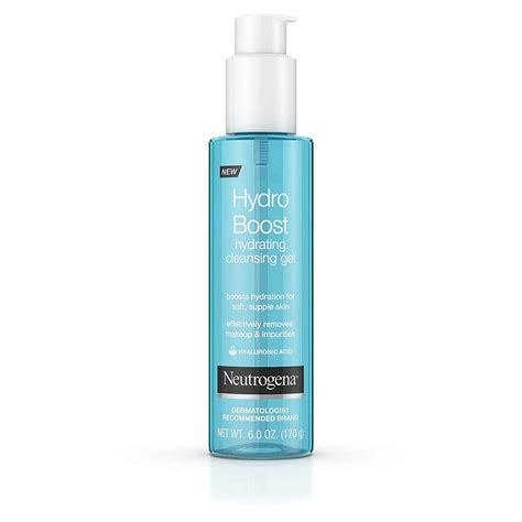 Best Face Wash For Combination Skin Neutrogena Hydro Boost Hydrating Gel Cleanser Best Face