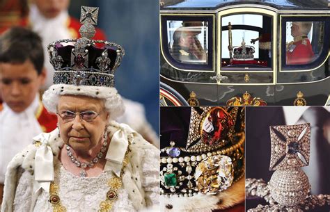 La Reina Isabel Ii Preside La Apertura Del Parlamento Británico
