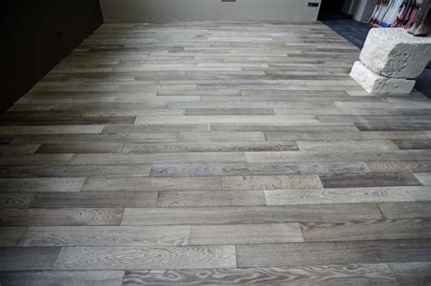 Solid Oak Parquet Flooring Gray Parquets De Tradition 158