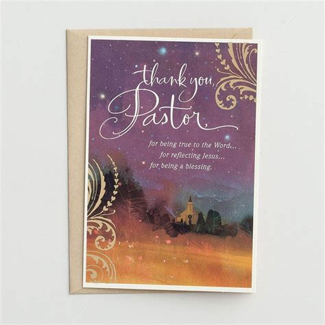 Free Printable Thank You Cards For Pastors
