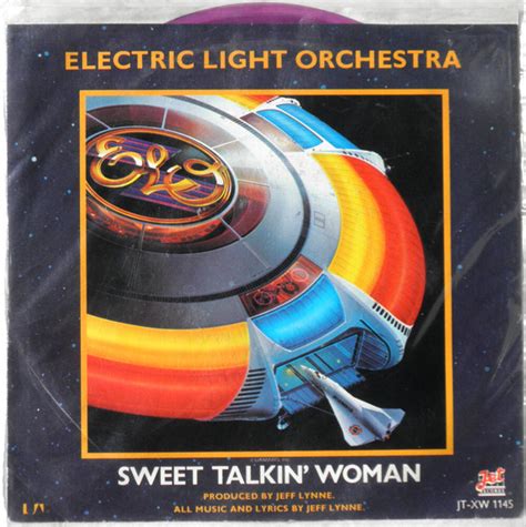 Electric Light Orchestra Sweet Talkin Woman 1978 Purple No Intro