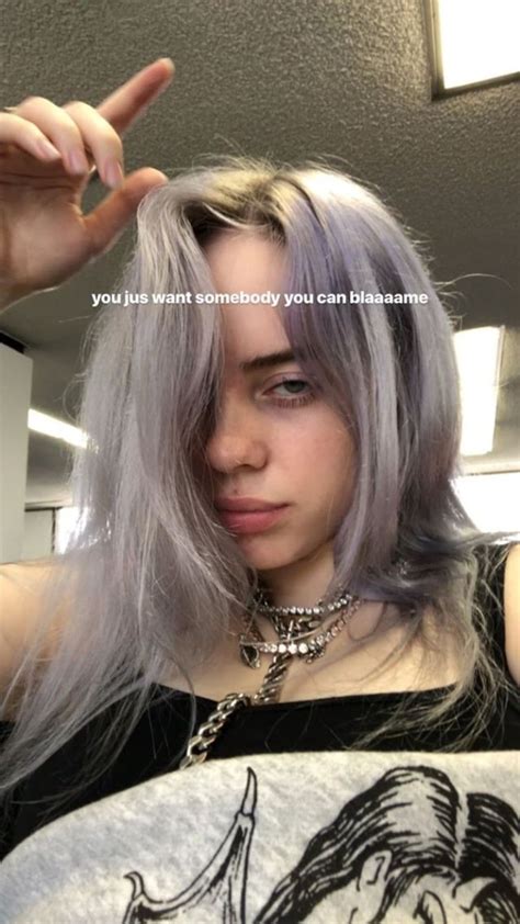 Billie Eilish Silver Hair Wallpapers Wallpaper Cave