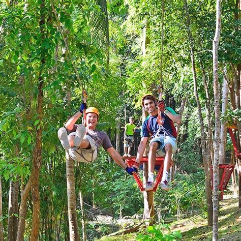 Zipline Adventure Ao Nang Krabi Easy And Advanced Course Krabi Tours