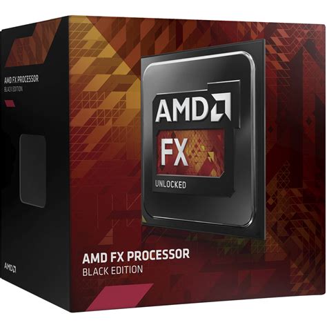 Amd Fx Series Fx 4 Core Black Edition Fx 4300 Fd4300wmhkbox Bandh