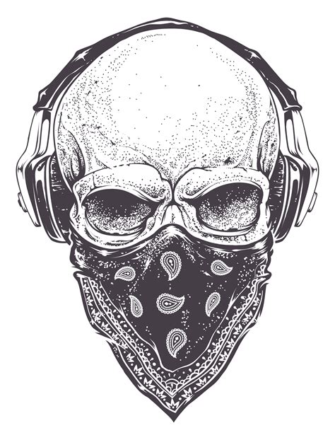 Clipart Skull Gangsta Clipart Skull Gangsta Transparent Free For