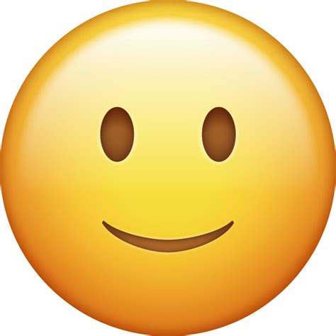 Download Slightly Smiling Emoji Icon Ios Emoji Emoji Images Emoji