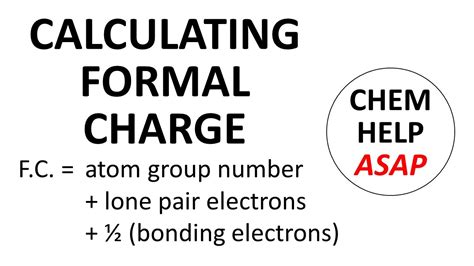How To Calculate Formal Charge Youtube