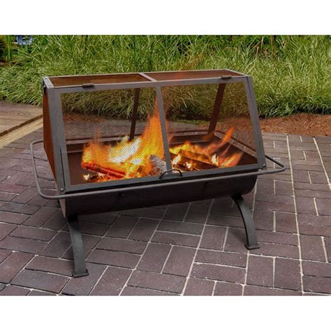 Maybe you would like to learn more about one of these? Square Fully Enclosed Portable Cooking Fire Pit | Fire pit ...