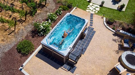 Swim Spa E550 Fitness Pool System Hot Tub Pools