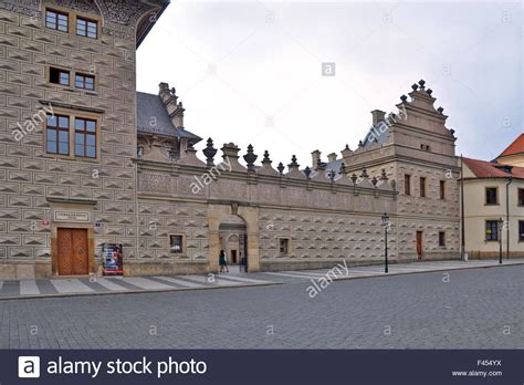 The Schwarzenberg Palace At The Castle Square Near The Prague Castle