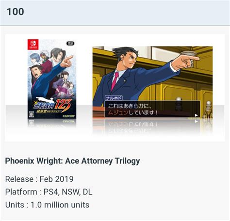 Phoenix Wright Ace Attorney Trilogy Is The First Ace Attorney Title To
