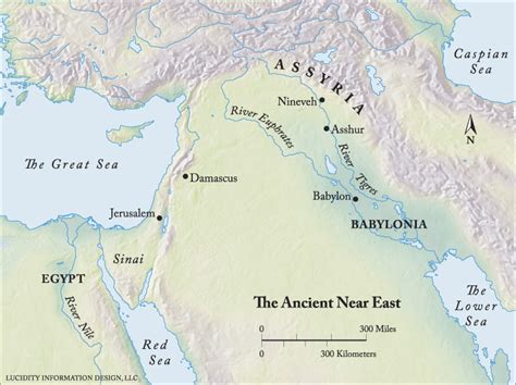 Enter The Bible Maps Ancient Near East