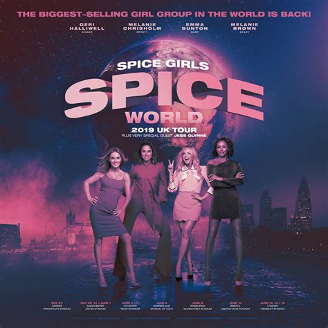 Spice Girls Spice World 2019 Uk Tour On Behance