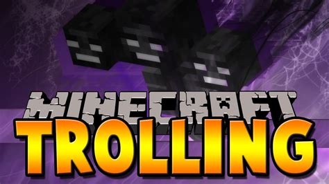 WITHER & SG TROLL | Minecraft TROLLING | baastiZockt - YouTube