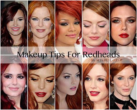 10 Makeup Tips For Redheads