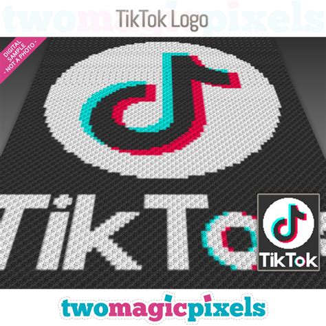 Pixel Tik Tok Logo