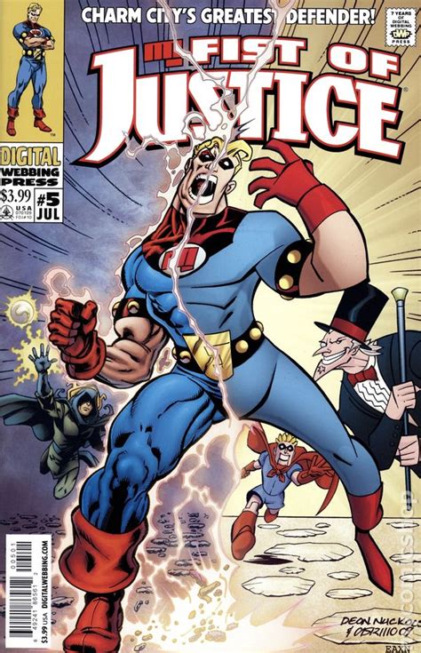 Fist Of Justice Comic Books