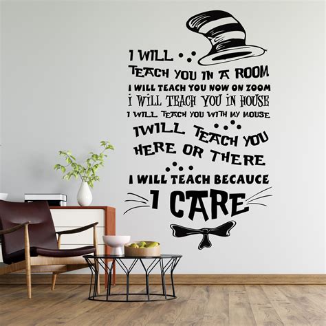 home lettering art dr seuss wall quotes decal 20 x 31 i will teach you in a room i will