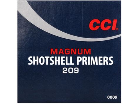 Cci Primers 209m Shotshell Magnum 100pk Rebel Gun Works