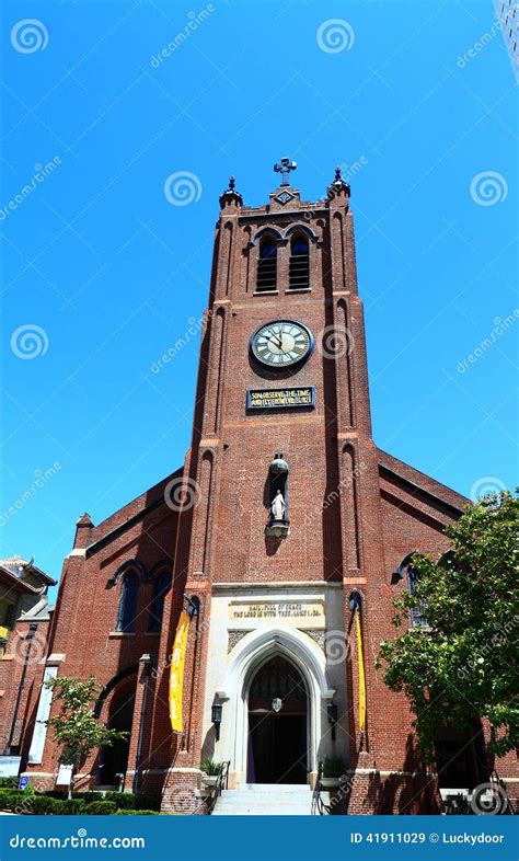 St Mary S Church San Francisco Chinatown Stock Image Image Of Ancient