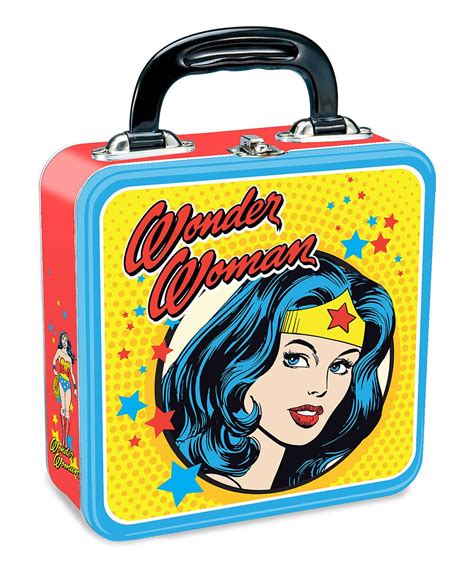 Take A Look At This Yellow Wonder Woman Square Lunch Box On Zulily